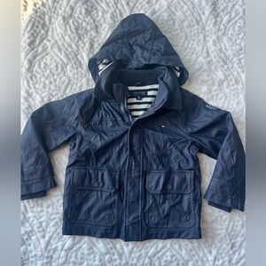 Tommy Hilfiger Navy Kids Jacket with Hood